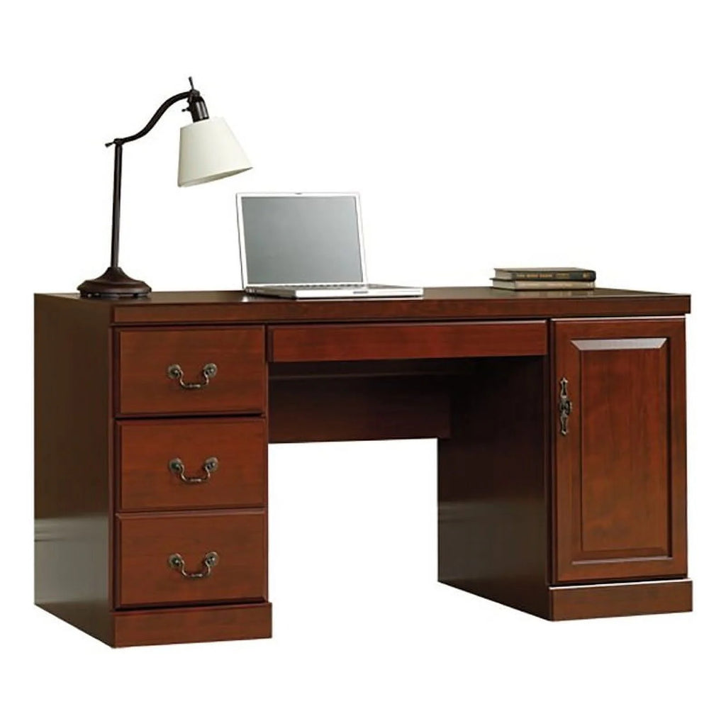 Traditional Wood Computer Credenza L25031