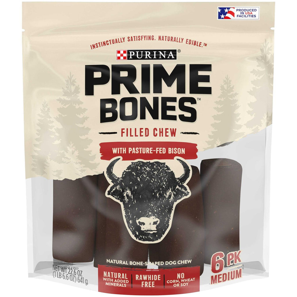 Natural Dog Treats Filled Chew With Pasture-Fed Bison T853