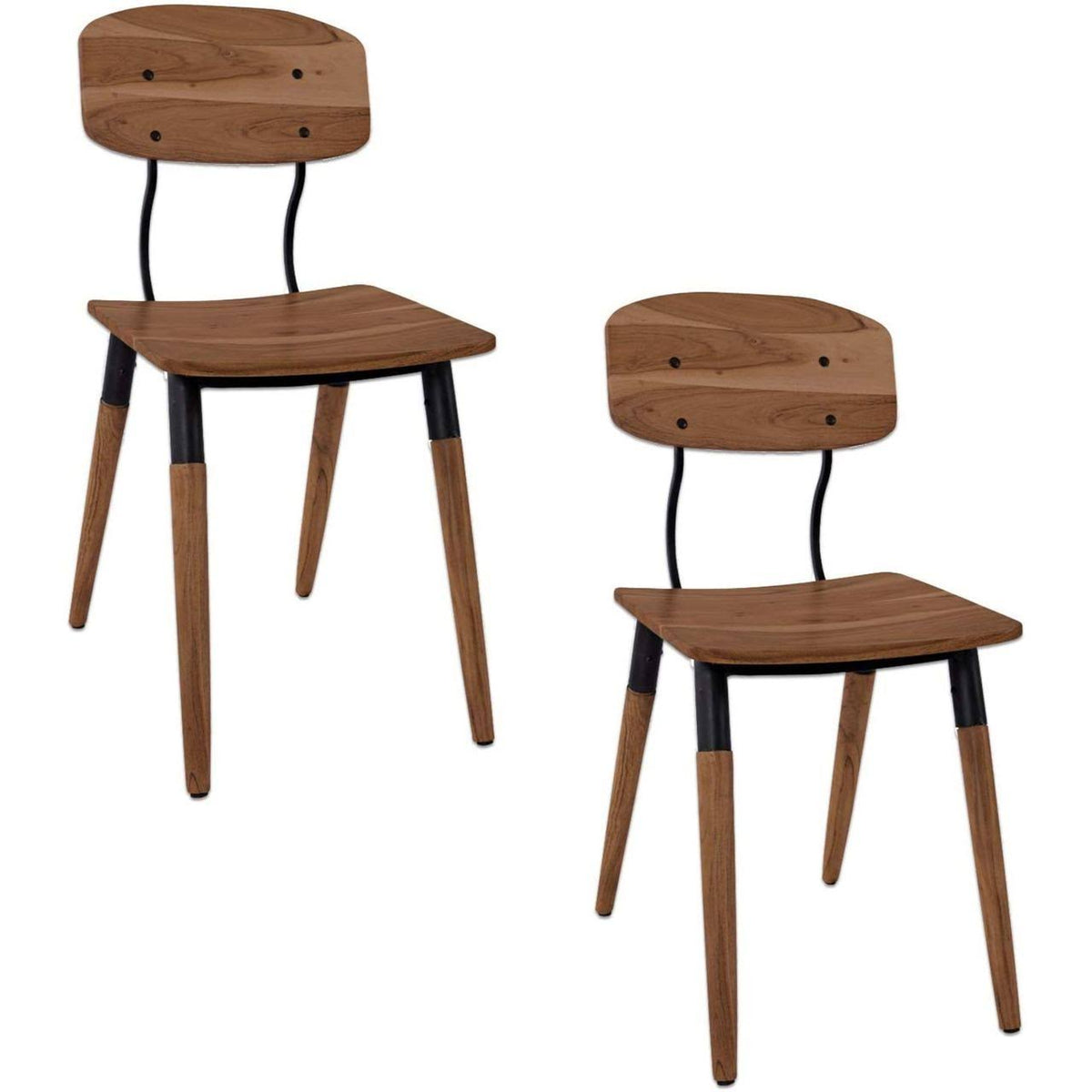Solid Acacia Dining Chair Set of 2 E92412