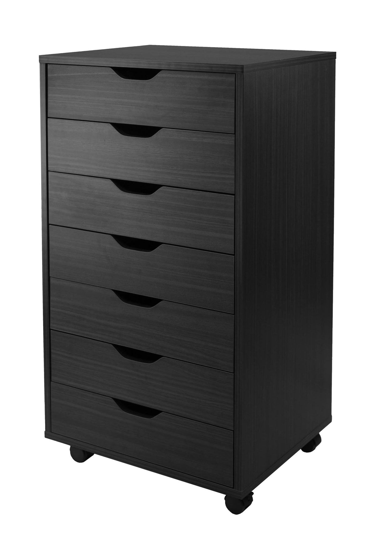 Black 7 Drawer Cabinet U58672