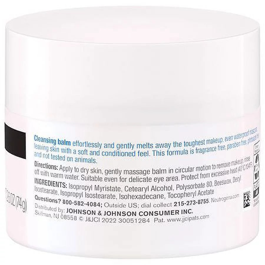 Fragrance-Free 2.6 oz Makeup Melting Cleansing Balm Pack of 2 A855217