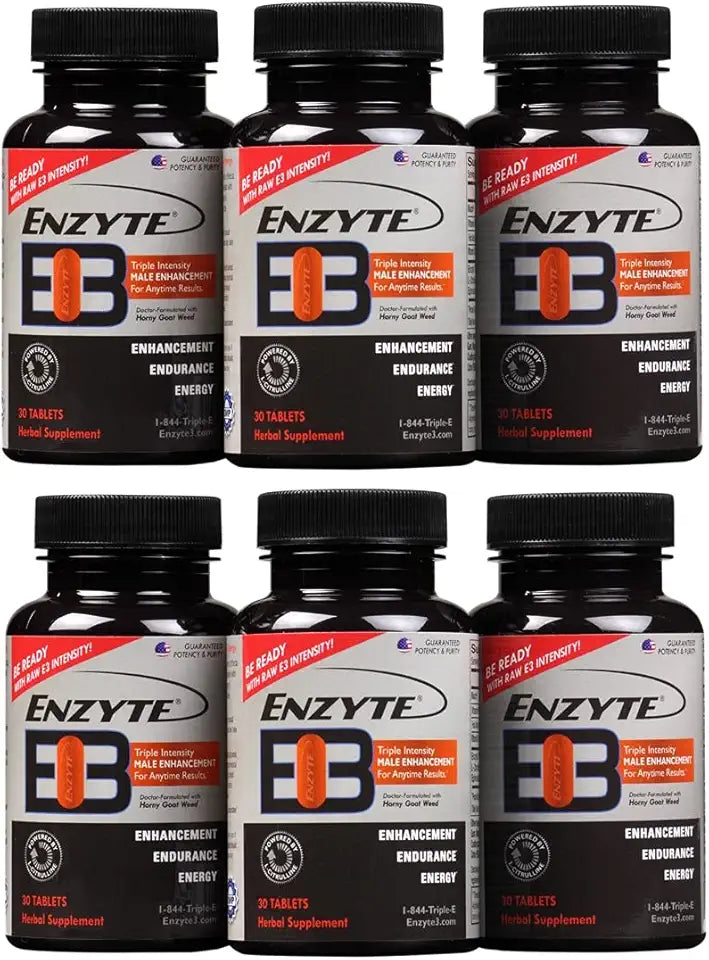 Natural Male Enhancement Supplement 6 Pack Bundle Q533