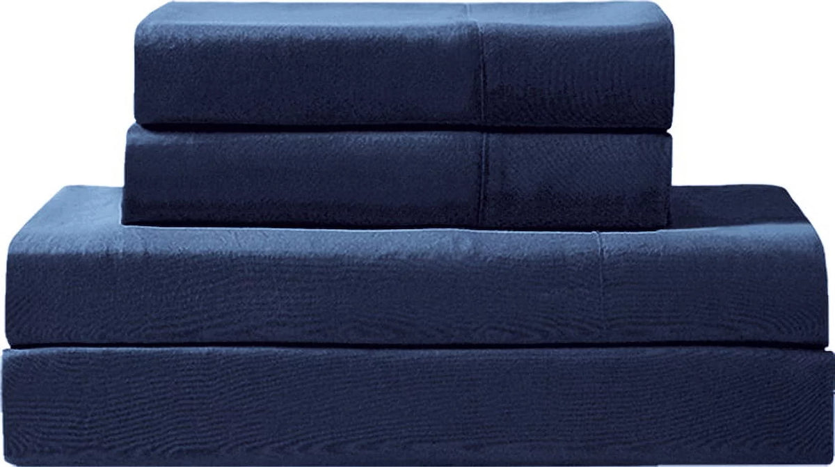 Blue 8-Piece Reversible Comforter Set M5994