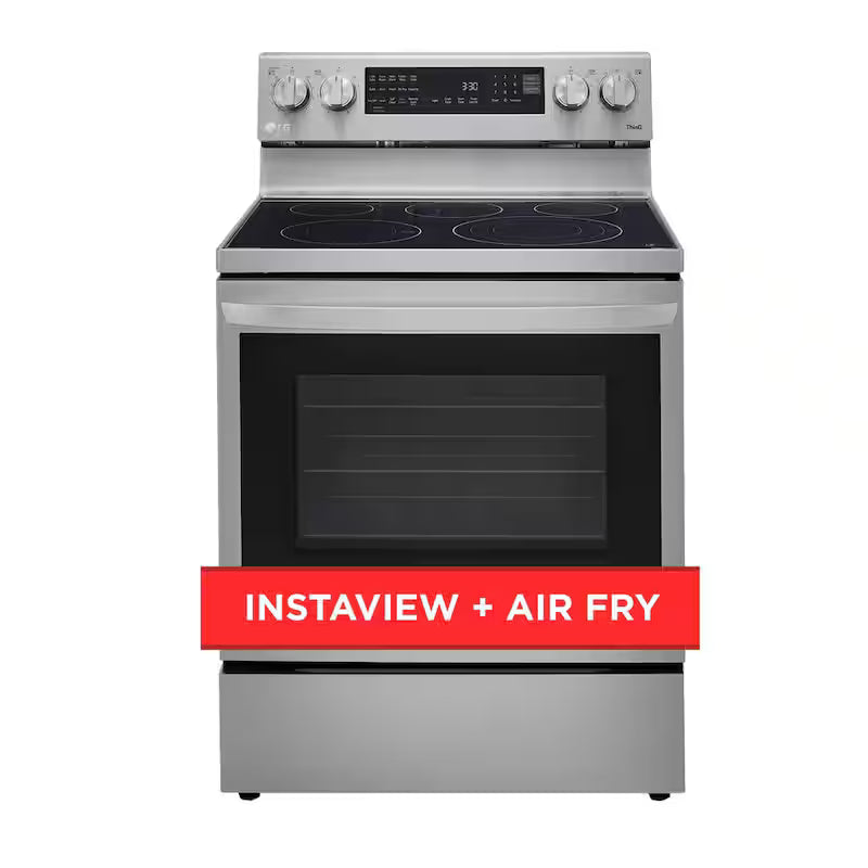 6.3 cu. ft. Electric Range Single Oven with Air Fry O440372