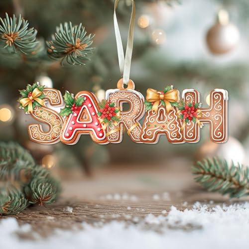 Wooden Christmas Ornament D406