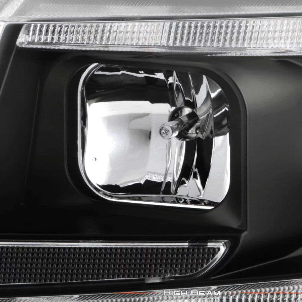 Black Projector Headlights Pair U133