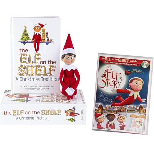 Blue-Eyed Boy Elf with Book and DVD Box Set M695