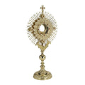 Ornate Jeweled Monstrance with Luna Case O313