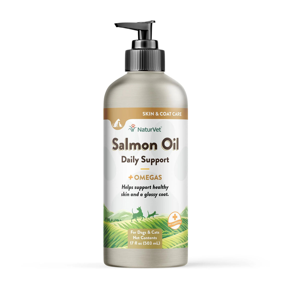 Salmon Oil Skin & Coat Plus Omegas 17 oz X915707