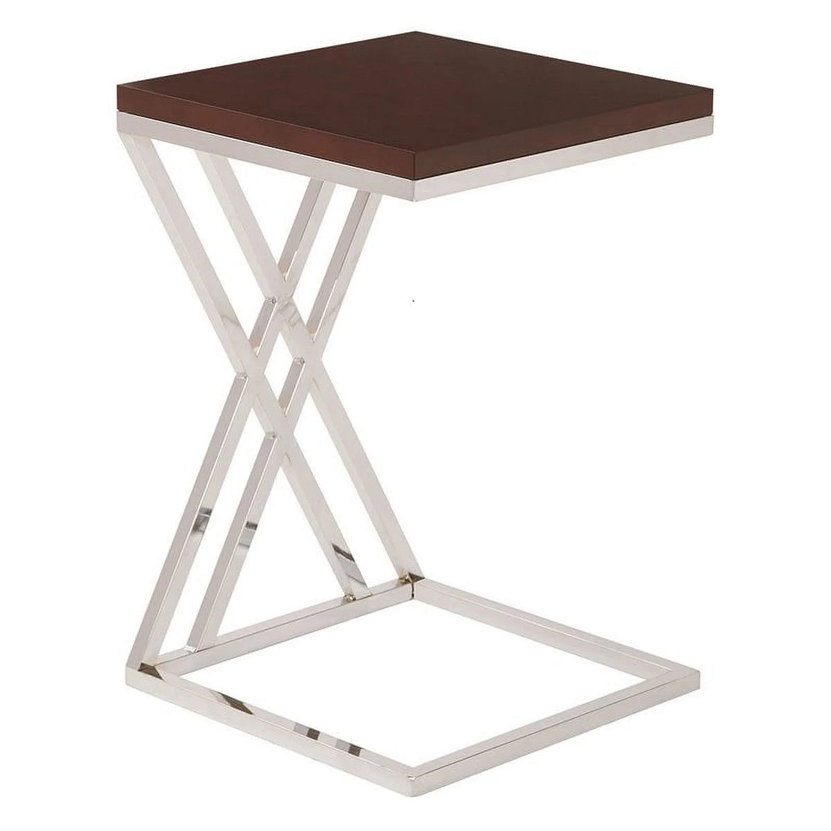 Wood Veneer Top Coffee Table Set of 2 I132