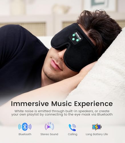 Bluetooth Sleep Mask with Headphones K28846