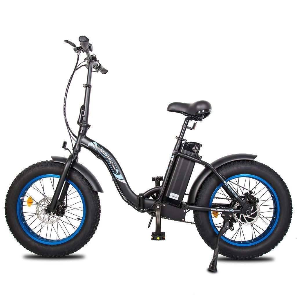Black Portable Folding Fat Bike K787272