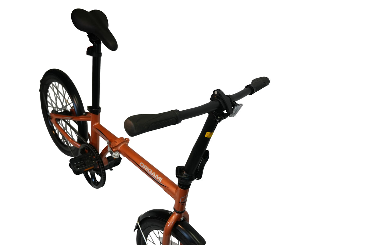 Copper Single-Speed Folding Bike Y93985
