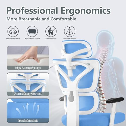 Black Ergonomic High Back Reclining Mesh Office Chair E958