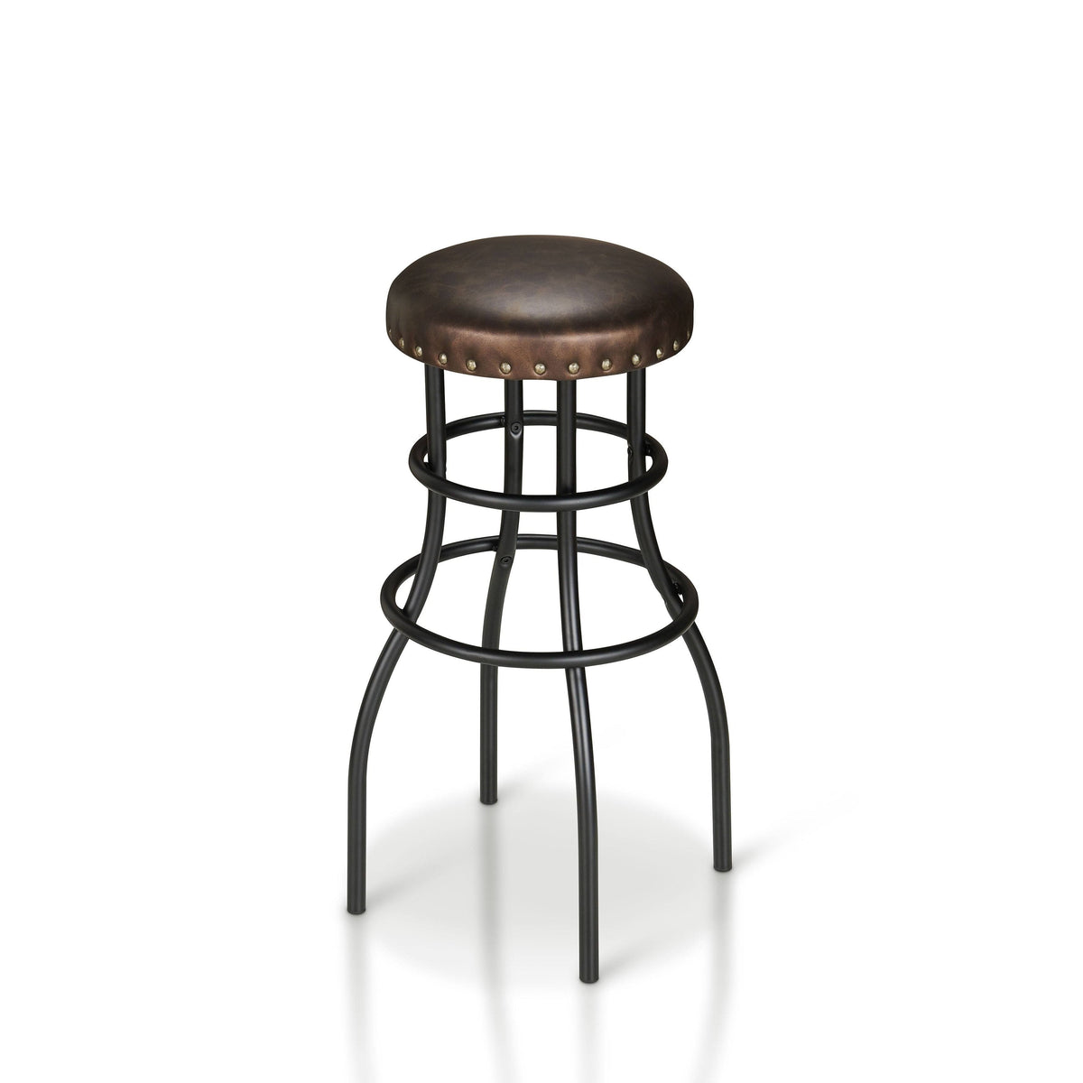 Rustic Bronze Counter Barstools Set of 2 I5613