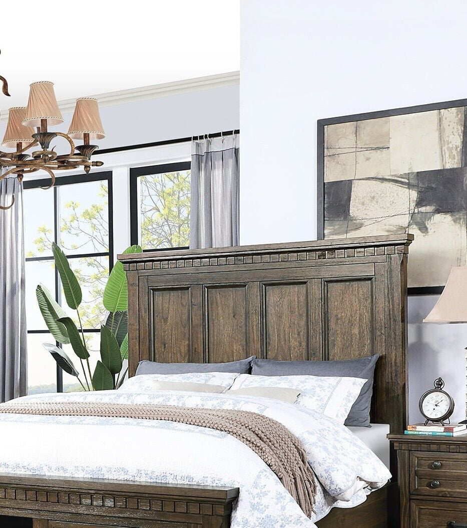 Queen Size Bed with Storage Drawers V80064