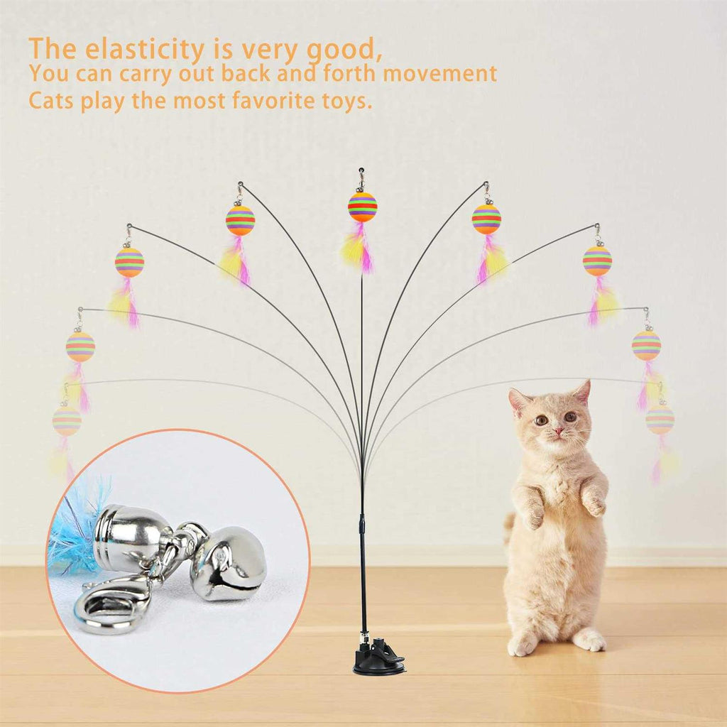 Cat Toy Wand Interactive Toys T433279