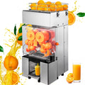 110V Electric Citrus Juicer Machine with Pull-Out Filter Box J4771