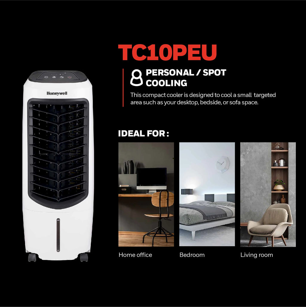 White 120V Portable Evaporative Cooler T280