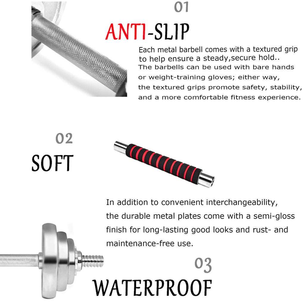 Adjustable Dumbbells Barbell Set K676