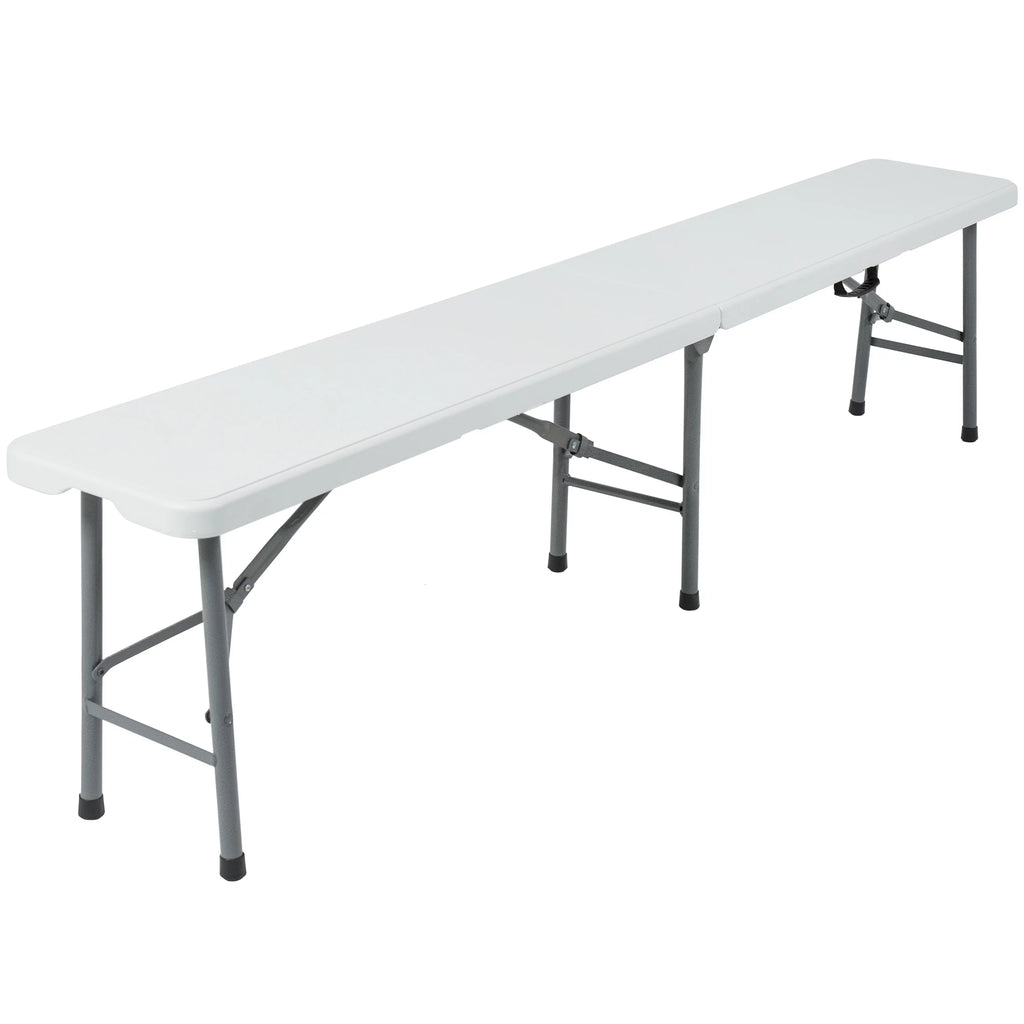 3 Pieces 6ft Portable Folding Picnic Table with Bench V33309