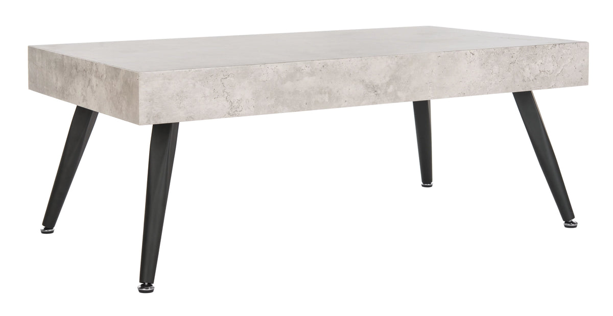 Light Grey Rectangular Coffee Table U45281
