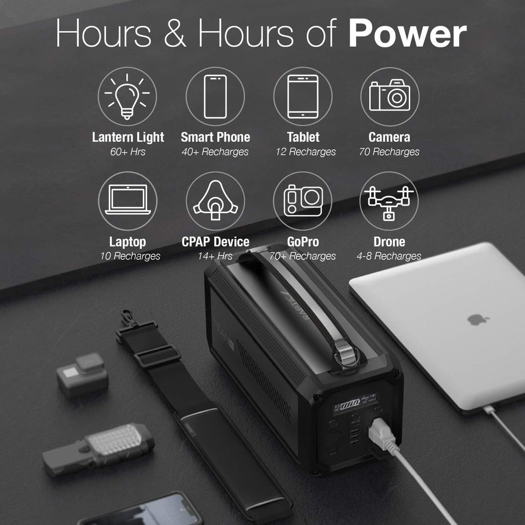 Portable Power Station 500Wh Lithium Battery E84405