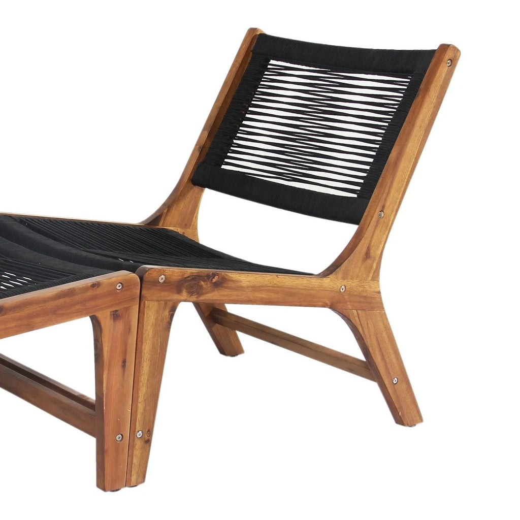 Black Rope Chair Set K77212