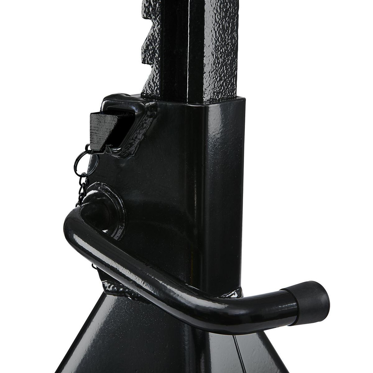 12 Ton Heavy Duty Ratcheting Jack Stands, Black Y224405