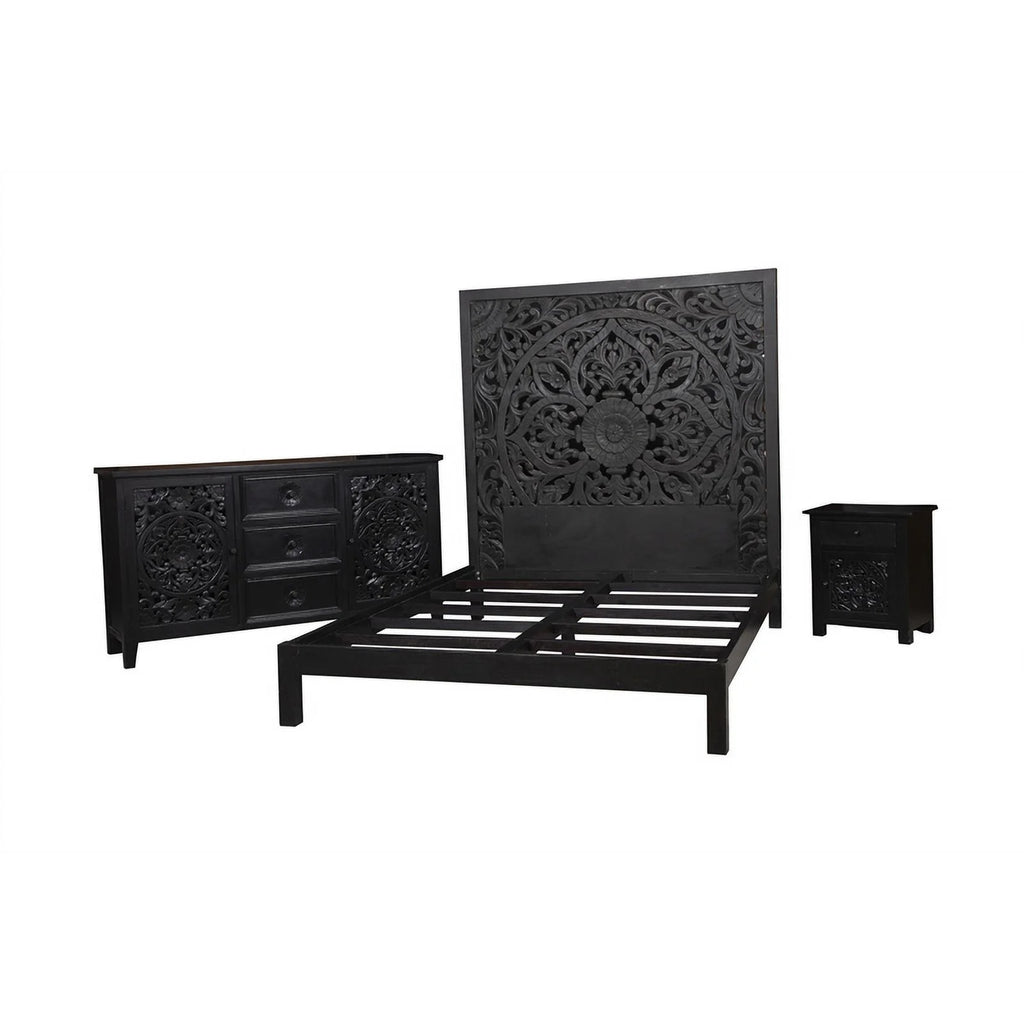 Solid Wood Sideboard L852