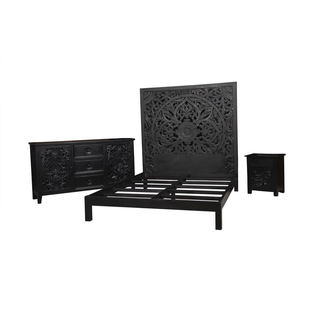 Solid Wood Sideboard L852