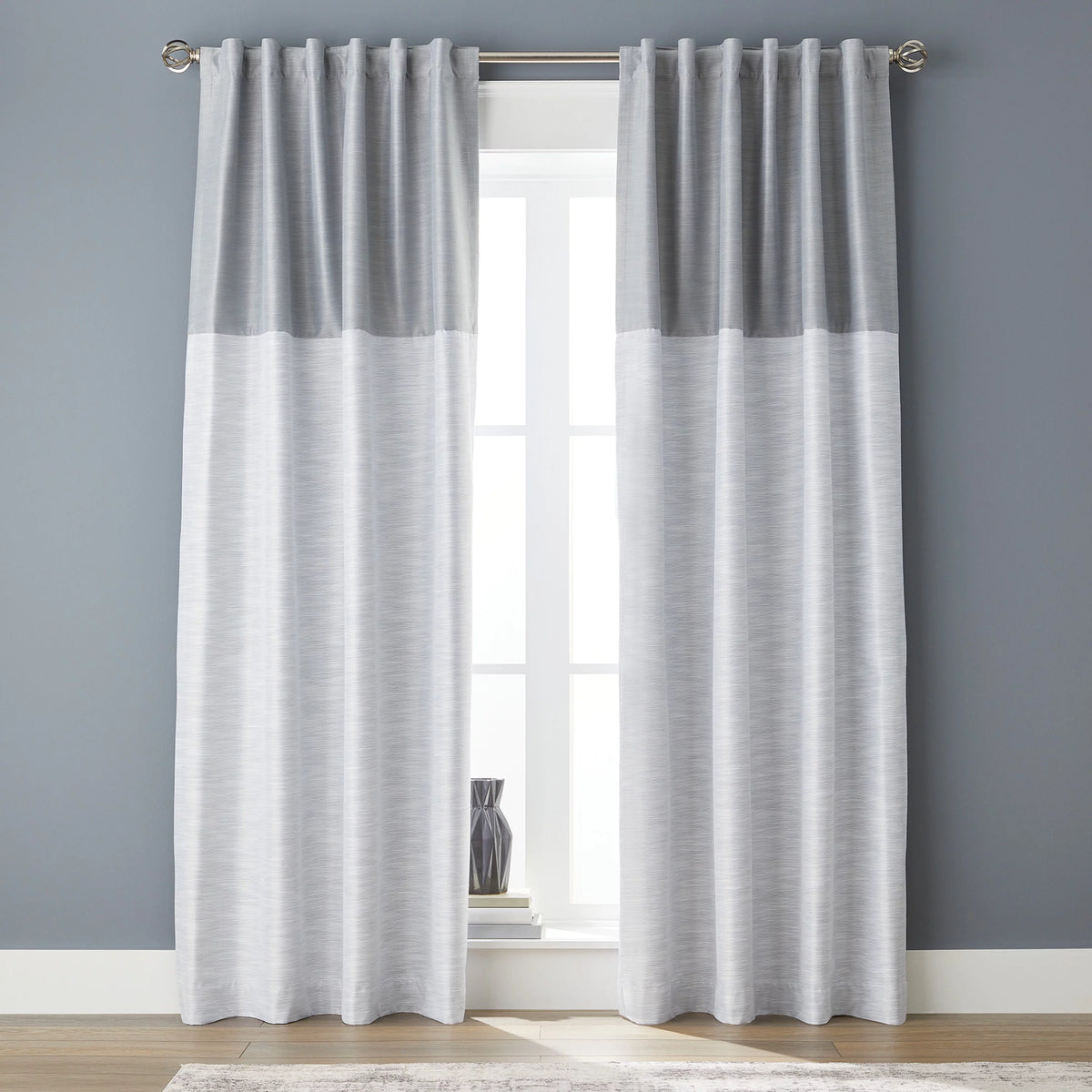 Polyester Blackout Single Curtain Panel 50"x84" U57940