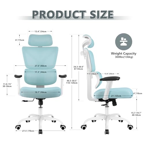 Black Ergonomic High Back Reclining Mesh Office Chair E958
