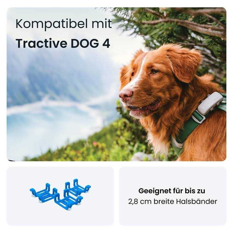 GPS Dog Tracker Rubber Clips x3 T4882