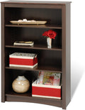 Espresso 4-shelf Bookcase J89351