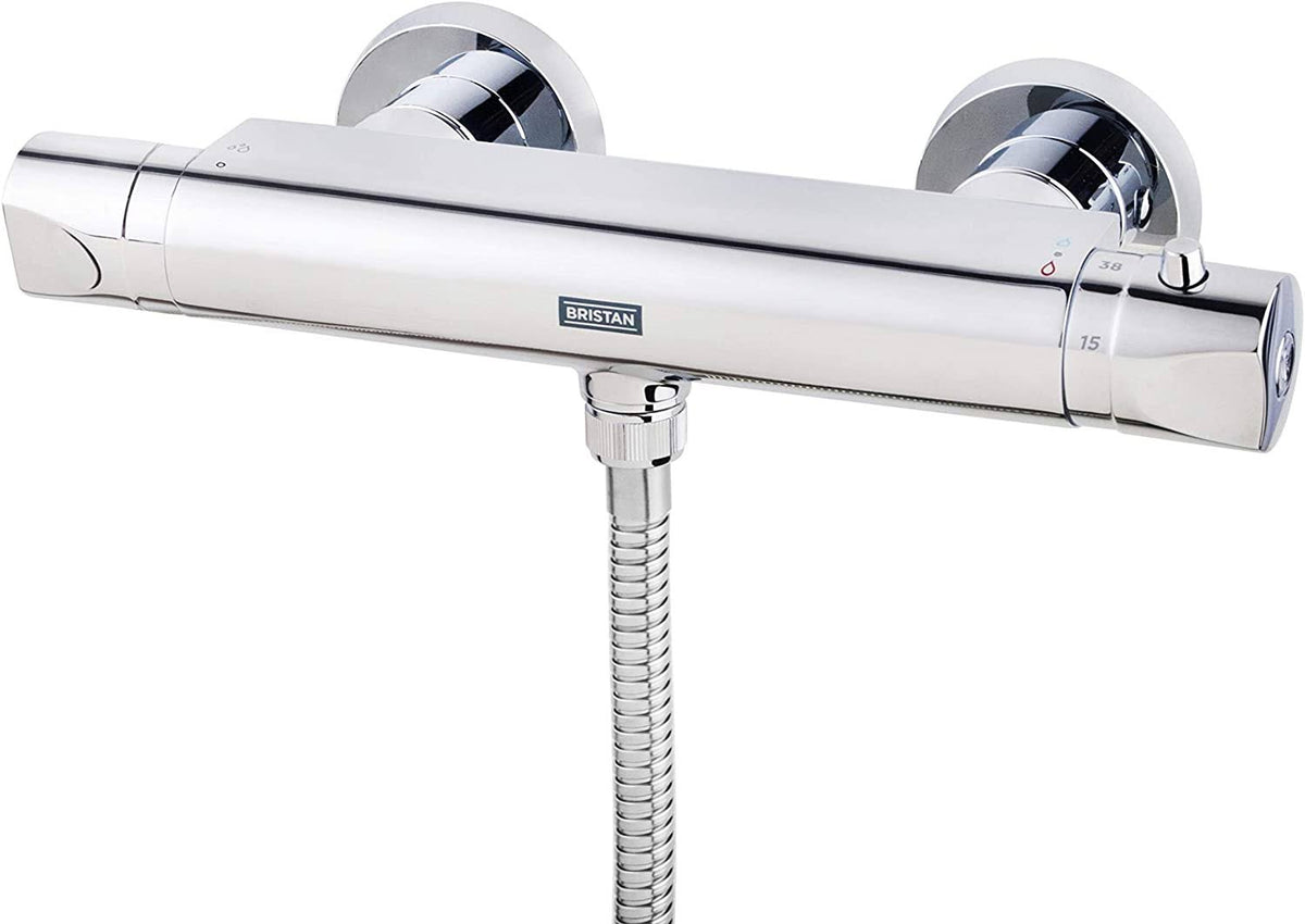 Thermostatic Shower Mixer Bar Valve, Chrome Plated W666
