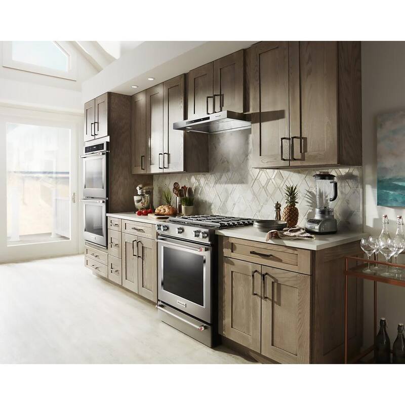 5.8 cu. ft. Slide-In Gas Range with Convection Oven in Stainless Steel Z722