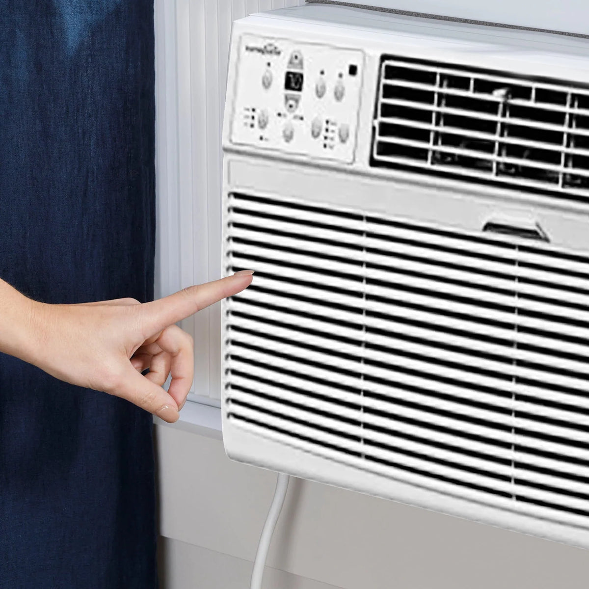 8000 BTU Through the Wall Air Conditioner with Remote Control X7416