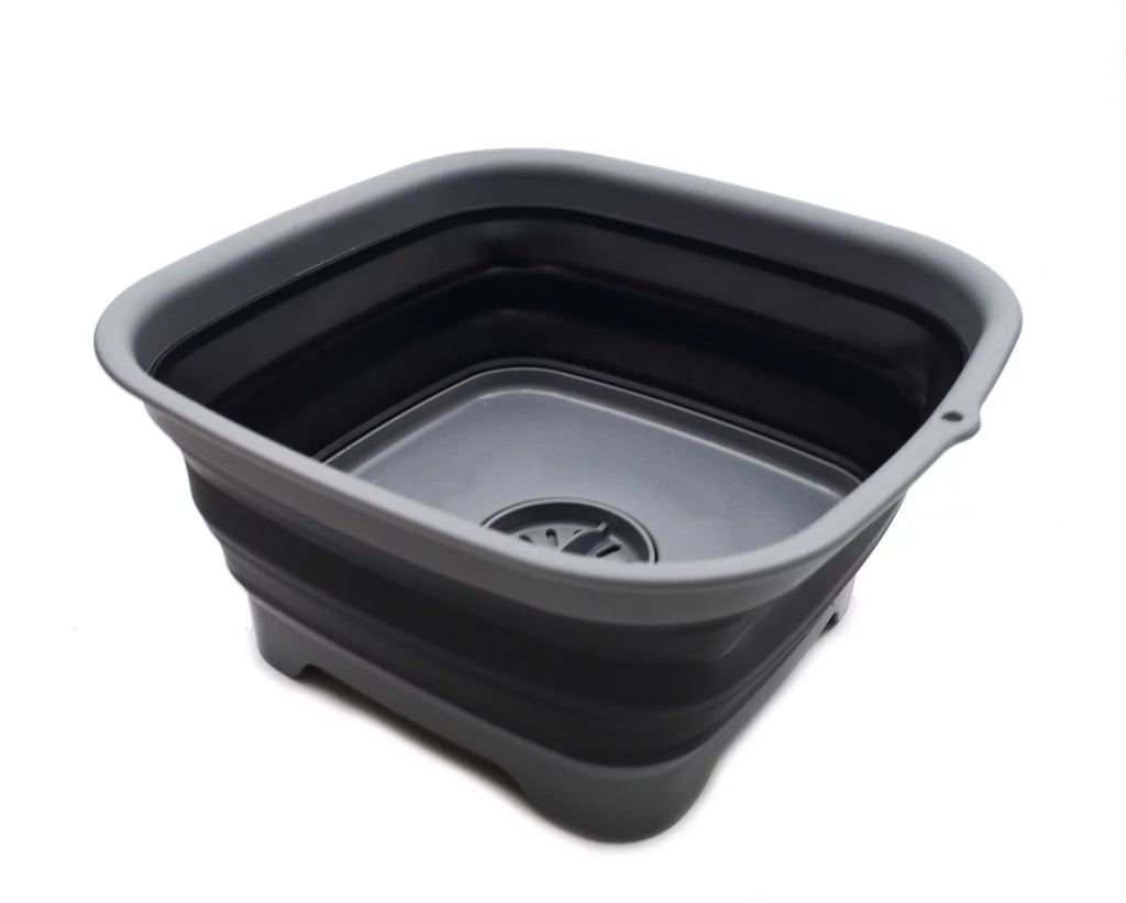 9.3L Collapsible Dishpan with Draining Plug A10581