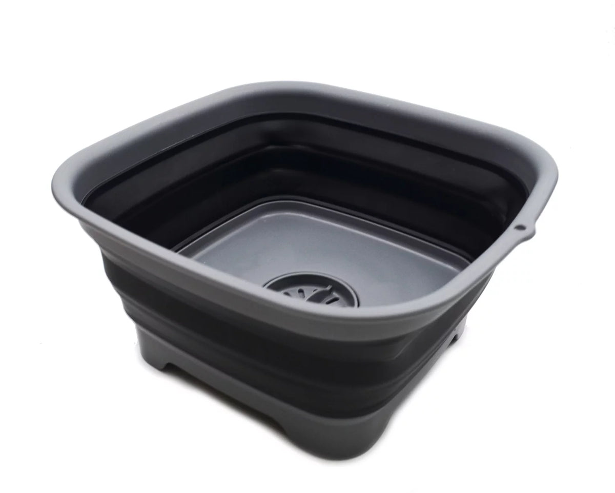 9.3L Collapsible Dishpan with Draining Plug A10581