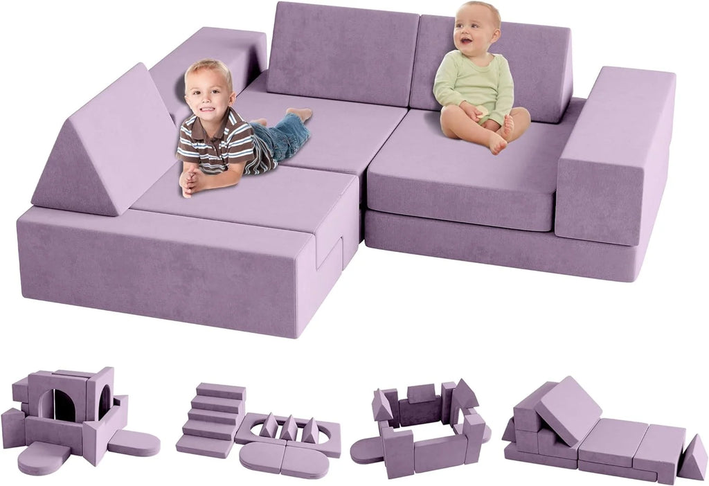 13Pcs Kids Couch Modular Toddler Sofa Z1554
