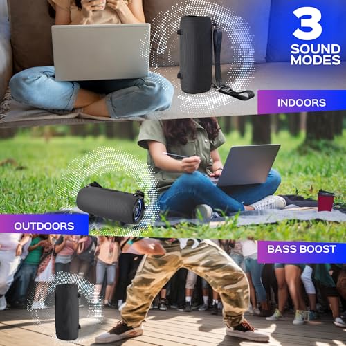 60W Waterproof Portable Bluetooth Speaker J37588