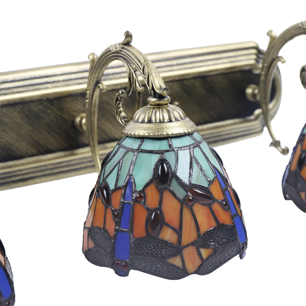 Stained Glass Wall Sconce Lamp J853