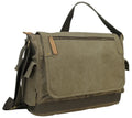 15" Canvas Laptop Messenger Bag F5268