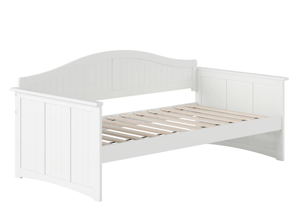 White Wood Twin Size Daybed Frame Z162