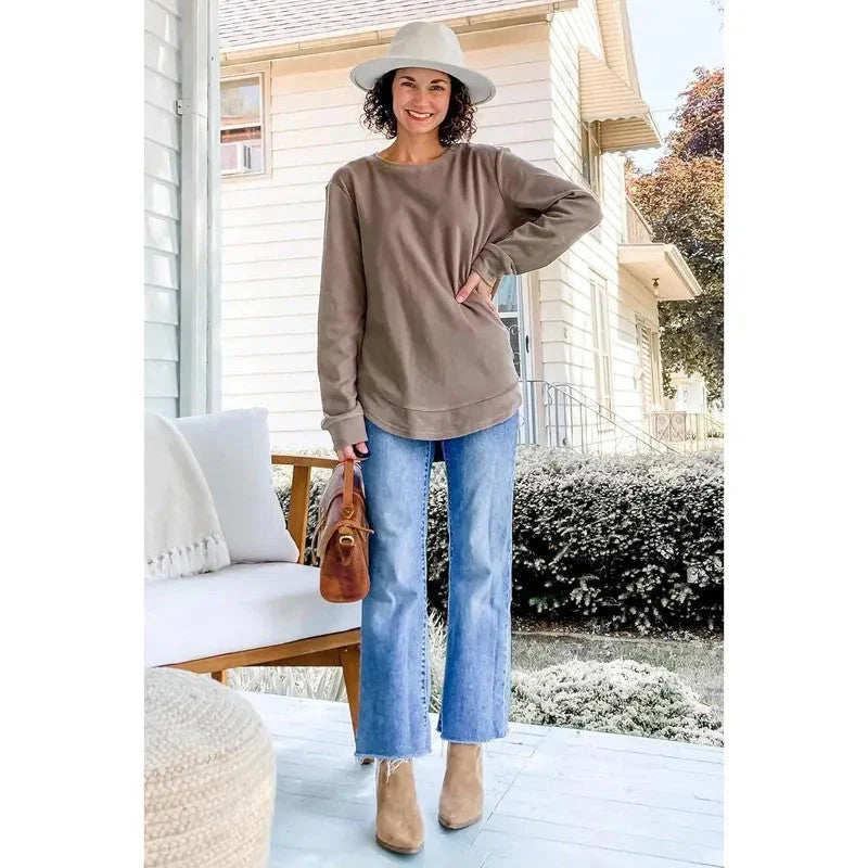 Women's Crewneck Sweatshirt R259