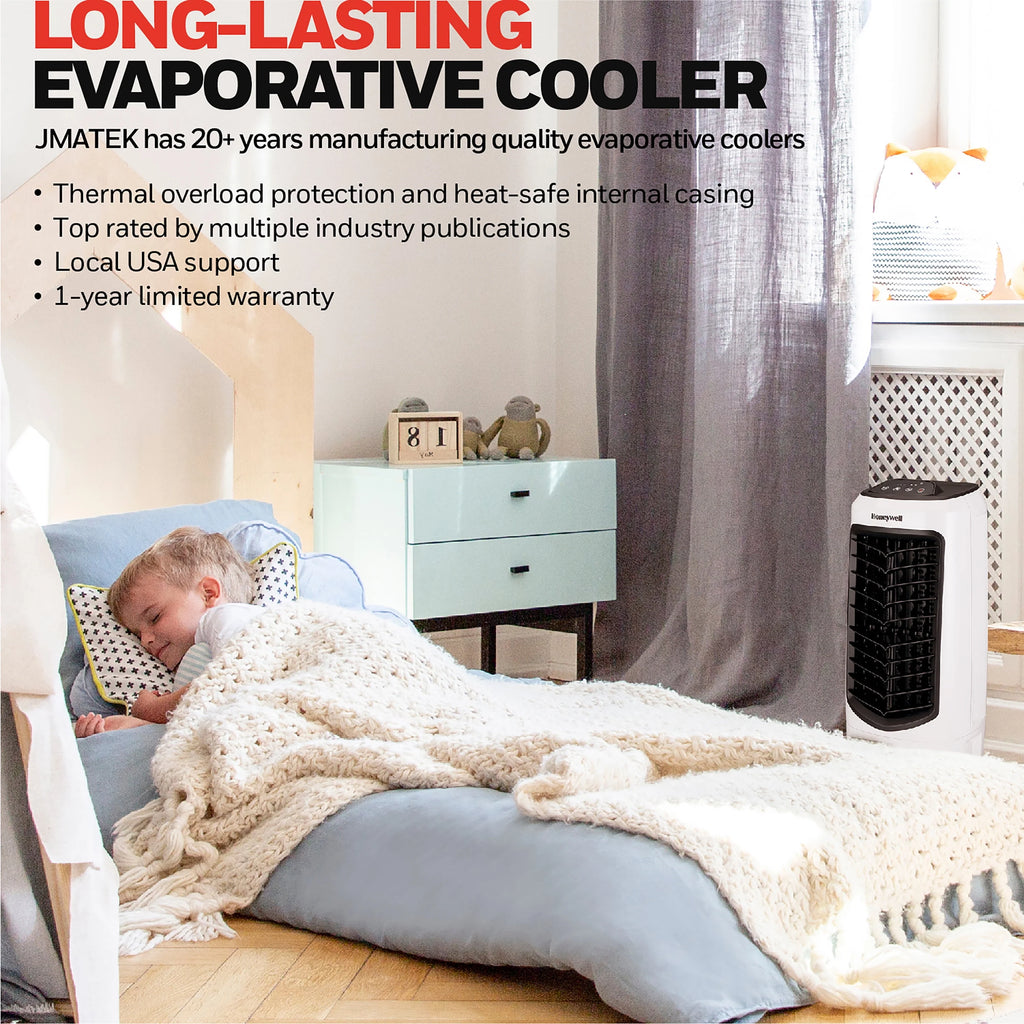 White 120V Portable Evaporative Cooler T280