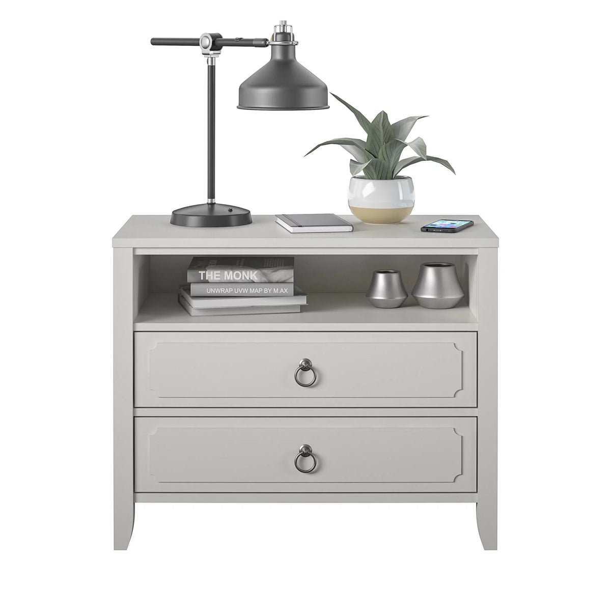 2 Drawer Nightstand L92309