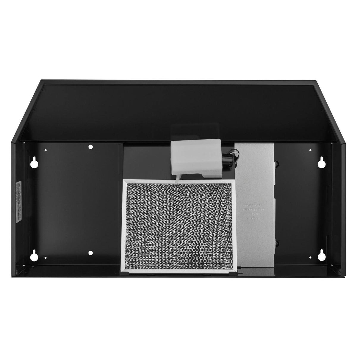 Black 42 inch Convertible Under Cabinet Range Hood I921767