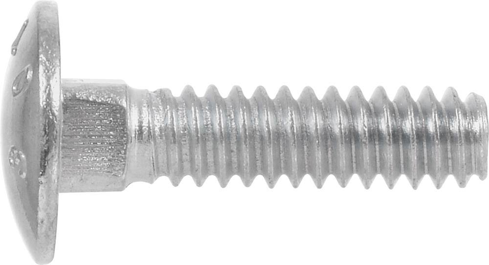 1/2-in x 2-1/2-in Zinc-Plated Coarse Thread Carriage Bolt Y2488